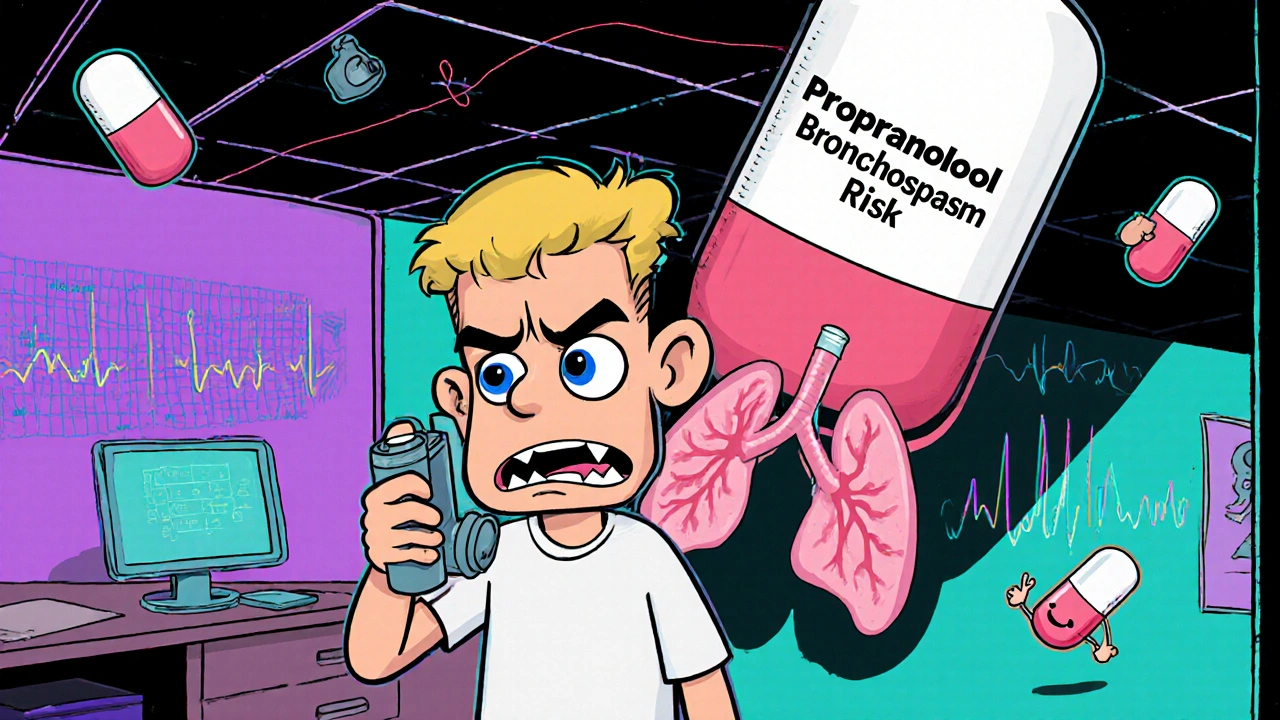 Beta-Blockers and Asthma: What You Need to Know About Bronchospasm Risks and Safer Choices