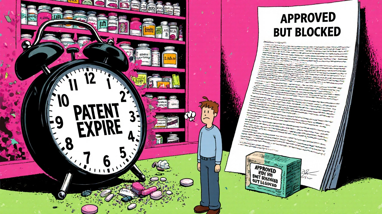 Generic Drug Availability: How Long After Patent Expiration Until It Hits the Shelf?