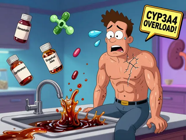 Rhabdomyolysis from Medication Interactions: How Common Drugs Can Cause Muscle Breakdown