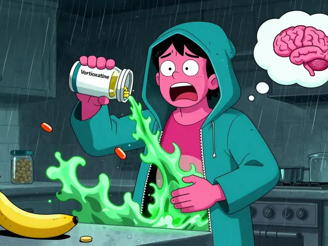 Vortioxetine and Nausea: How to Manage Early Side Effects and Stay on Track