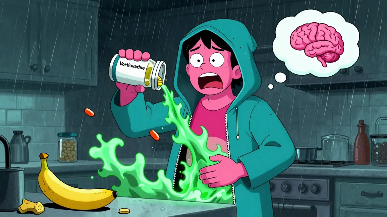 Vortioxetine and Nausea: How to Manage Early Side Effects and Stay on Track