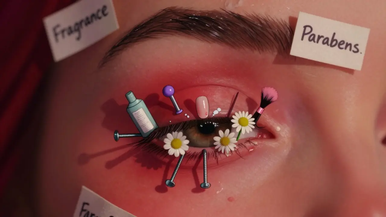 Eyelid Dermatitis: How Cosmetic Allergens Cause It and What Actually Works